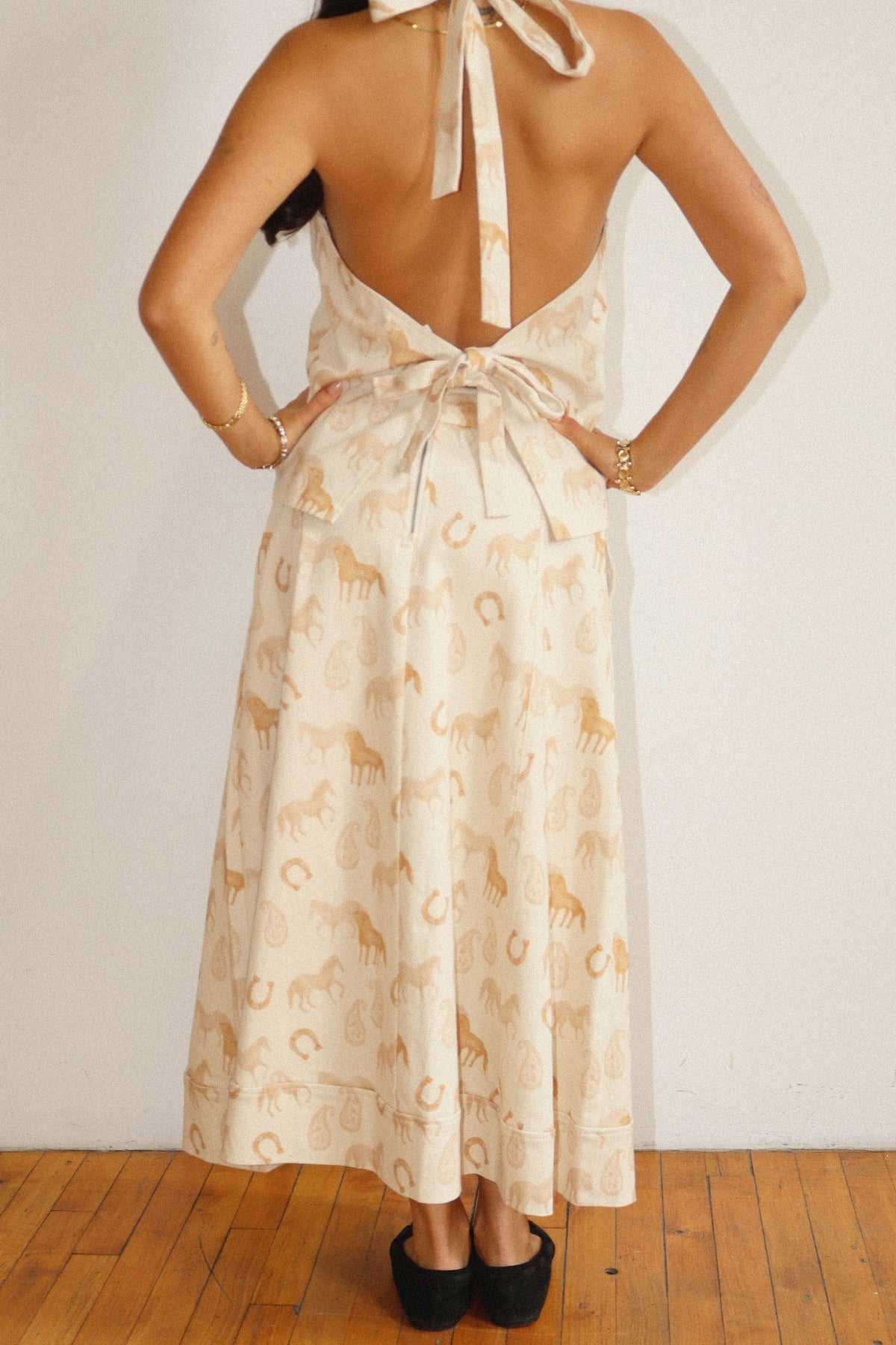 Ranch Ready Midi Skirt