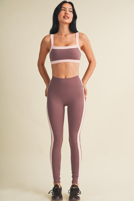 Wellness Club Sports Bra (Mauve)