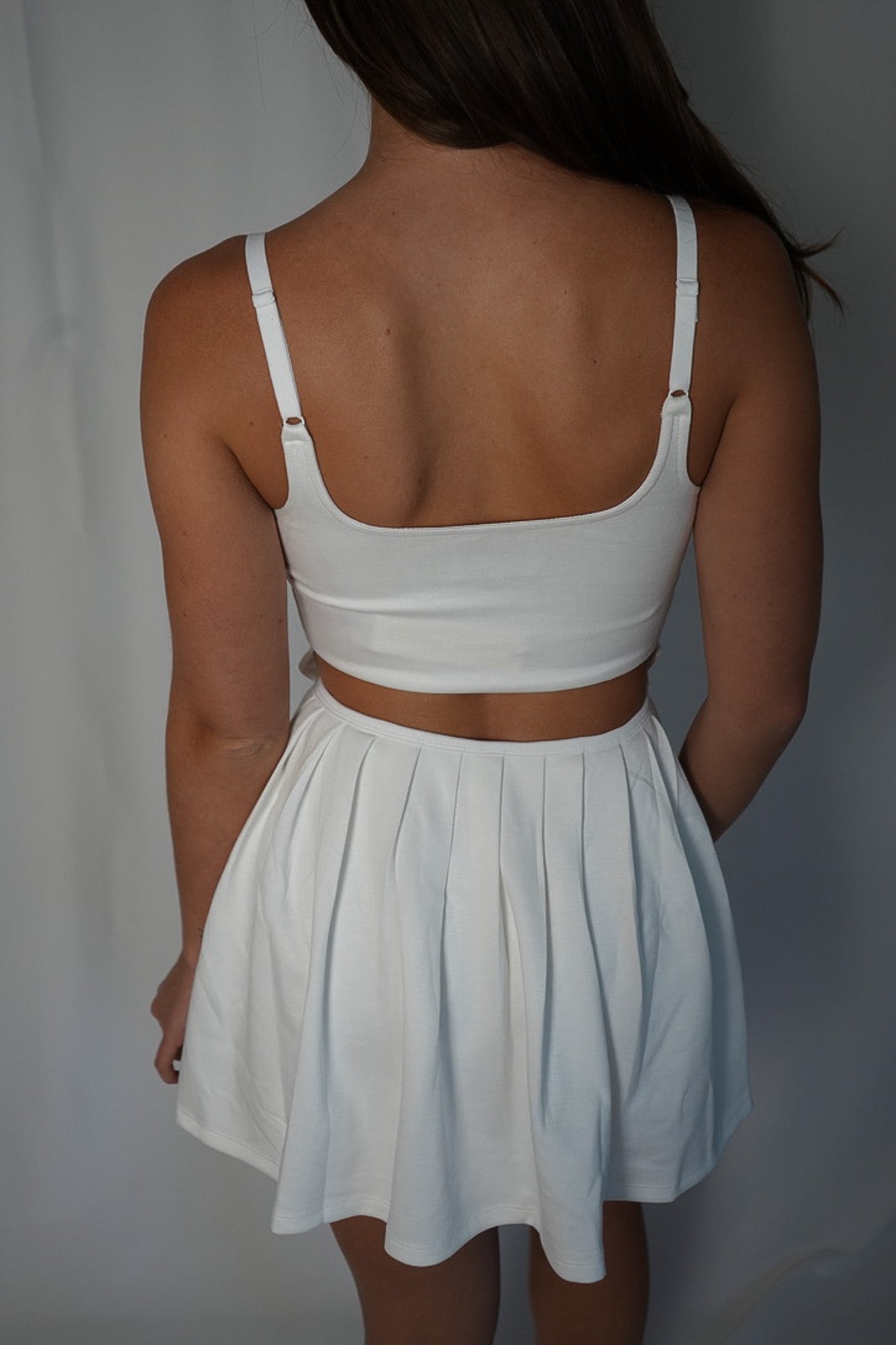 Let's Get Active Dress (White)