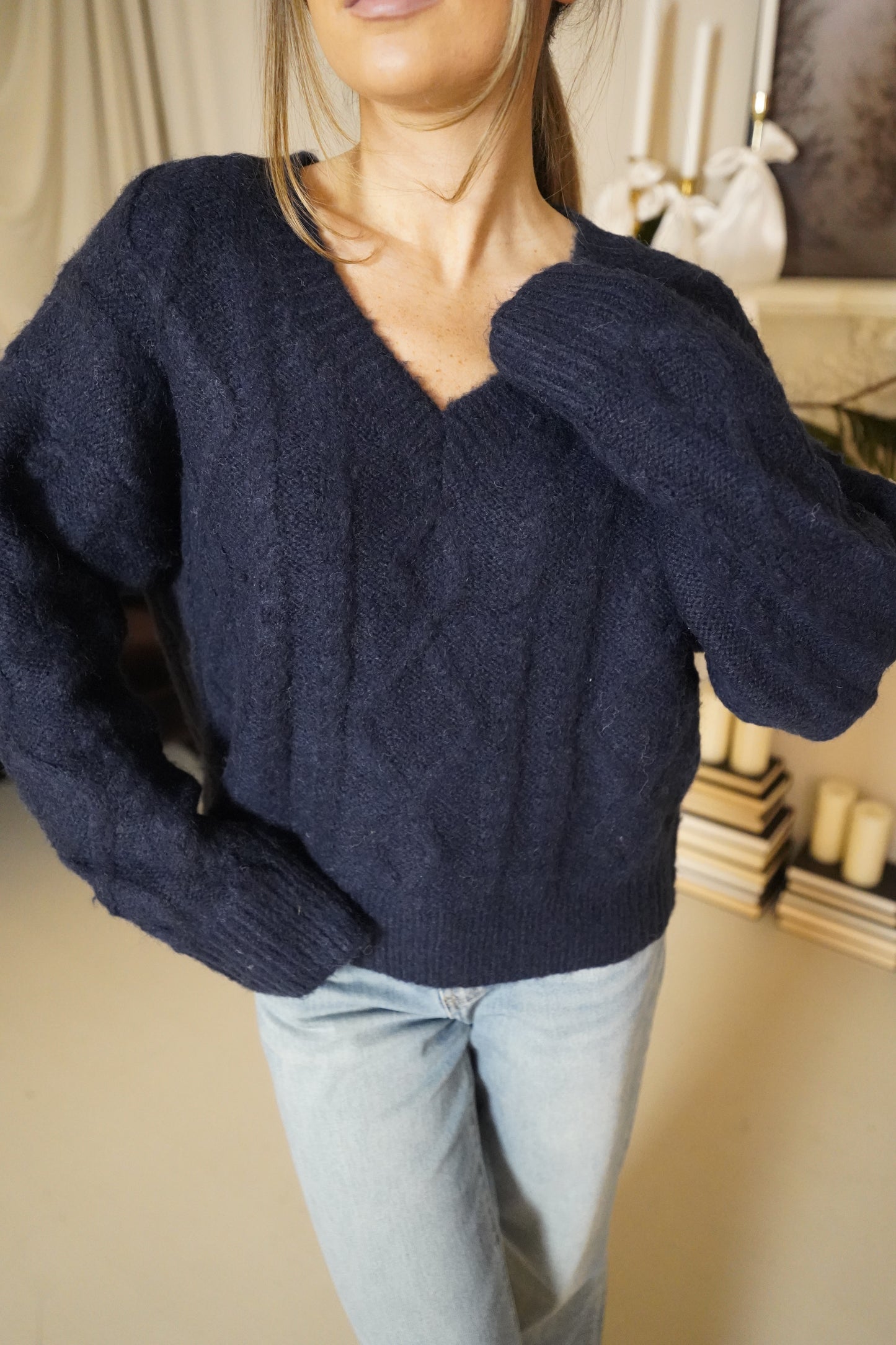 Merry Midnight Sweater