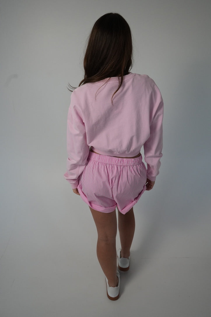 Play the Field Pullover (Pink)