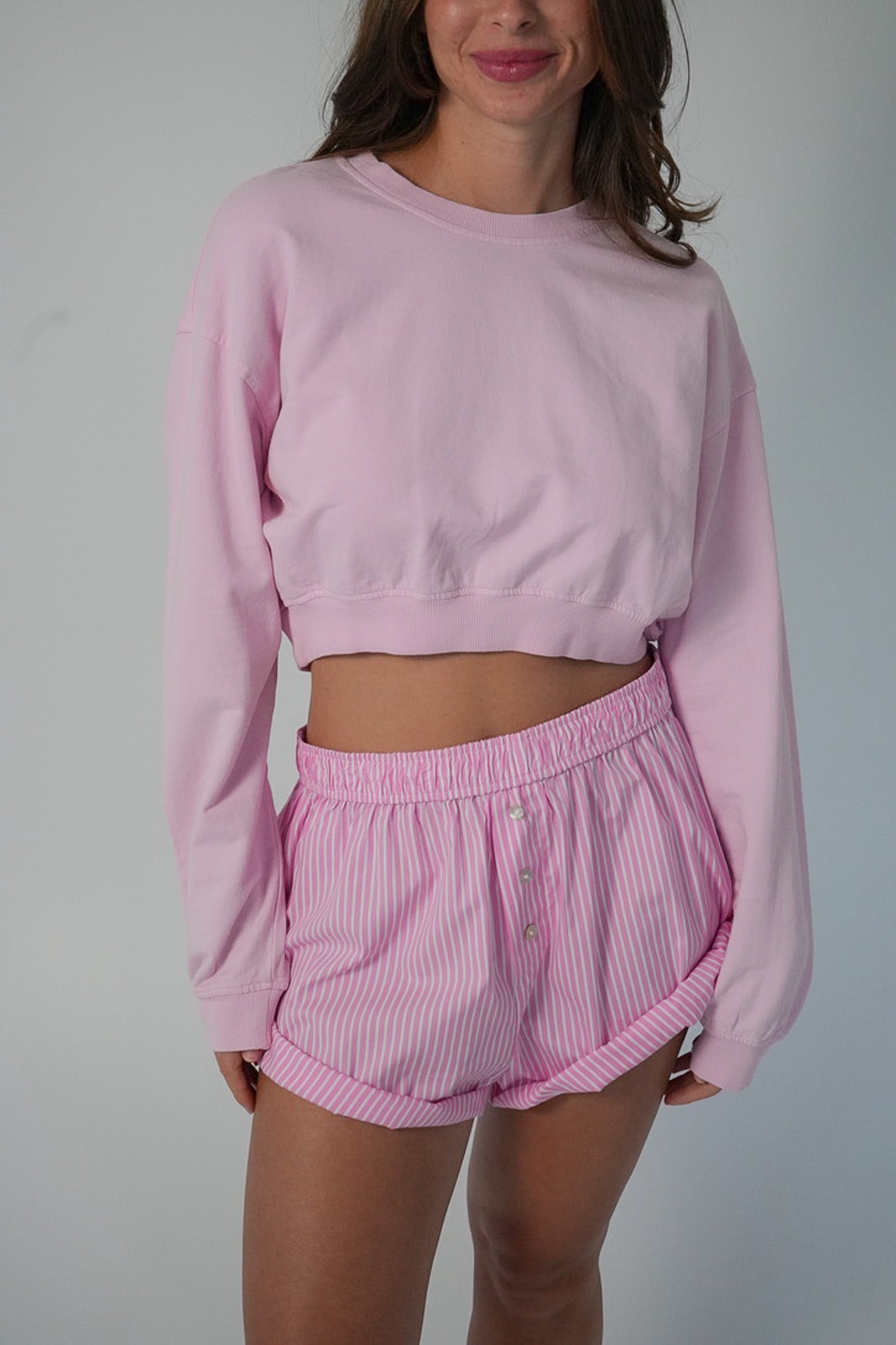 Play the Field Pullover (Pink)