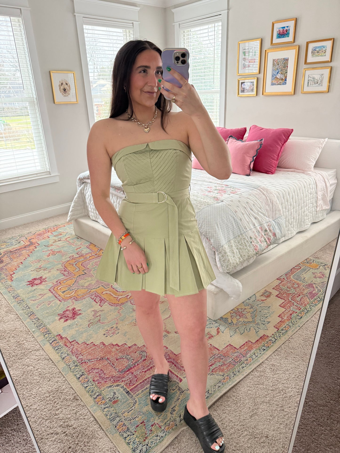 Shamrock Shorty Mini Dress