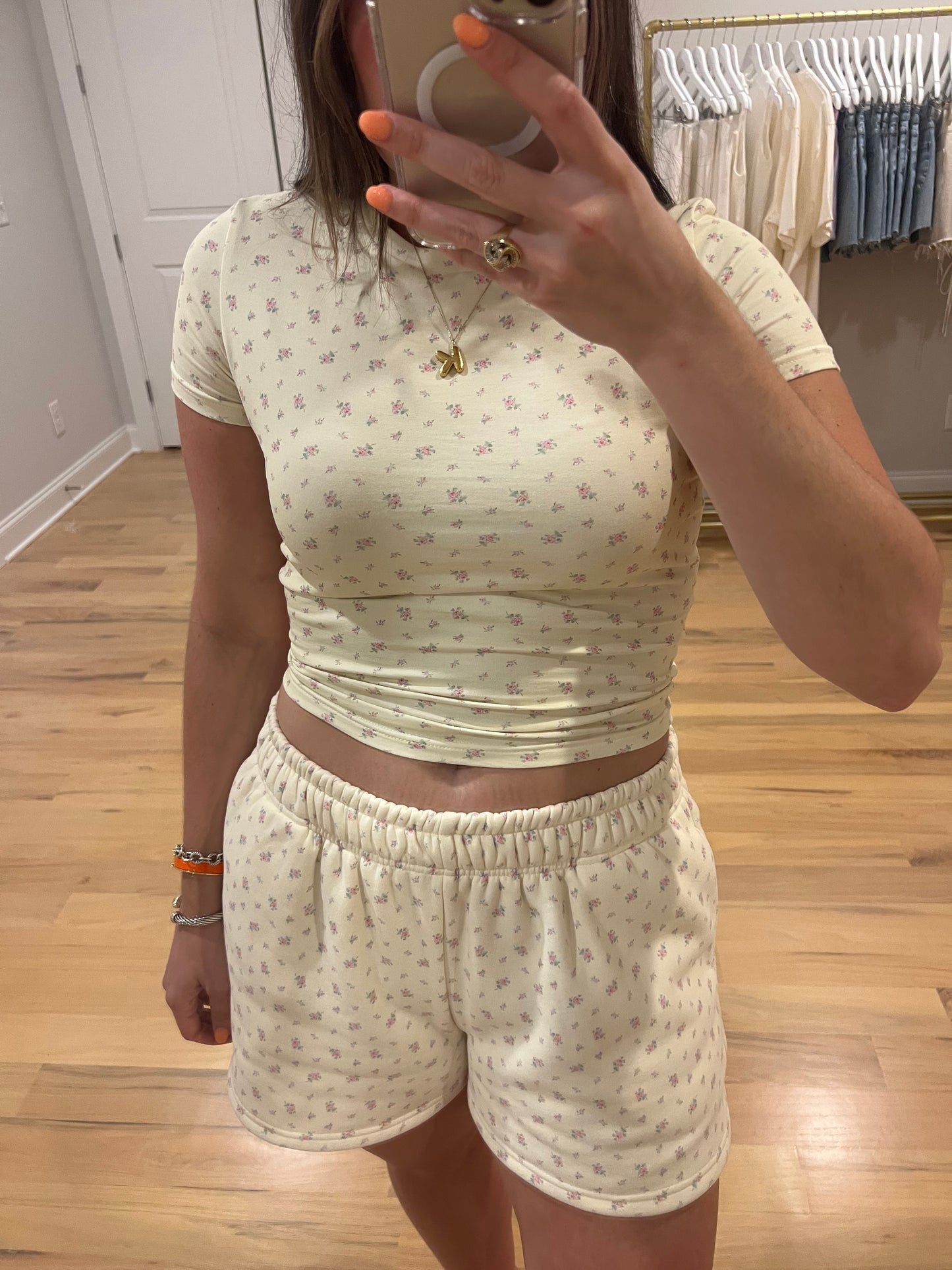 Vintage Flower Shorts