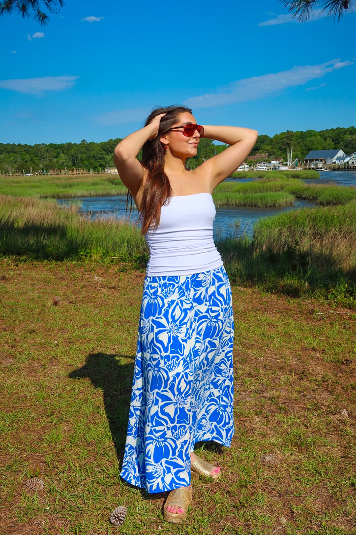 Coastal Calling Maxi Dress