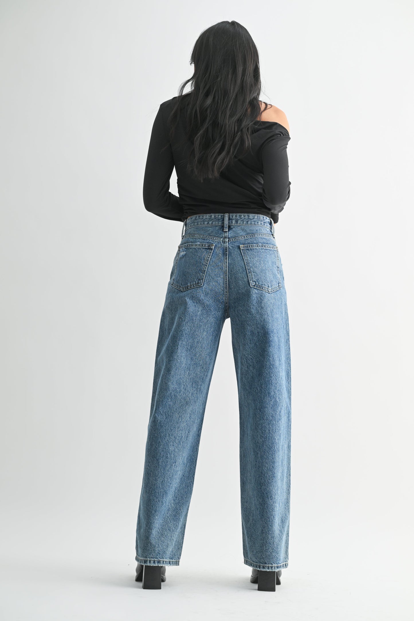 JBD High Waisted Skater Jeans