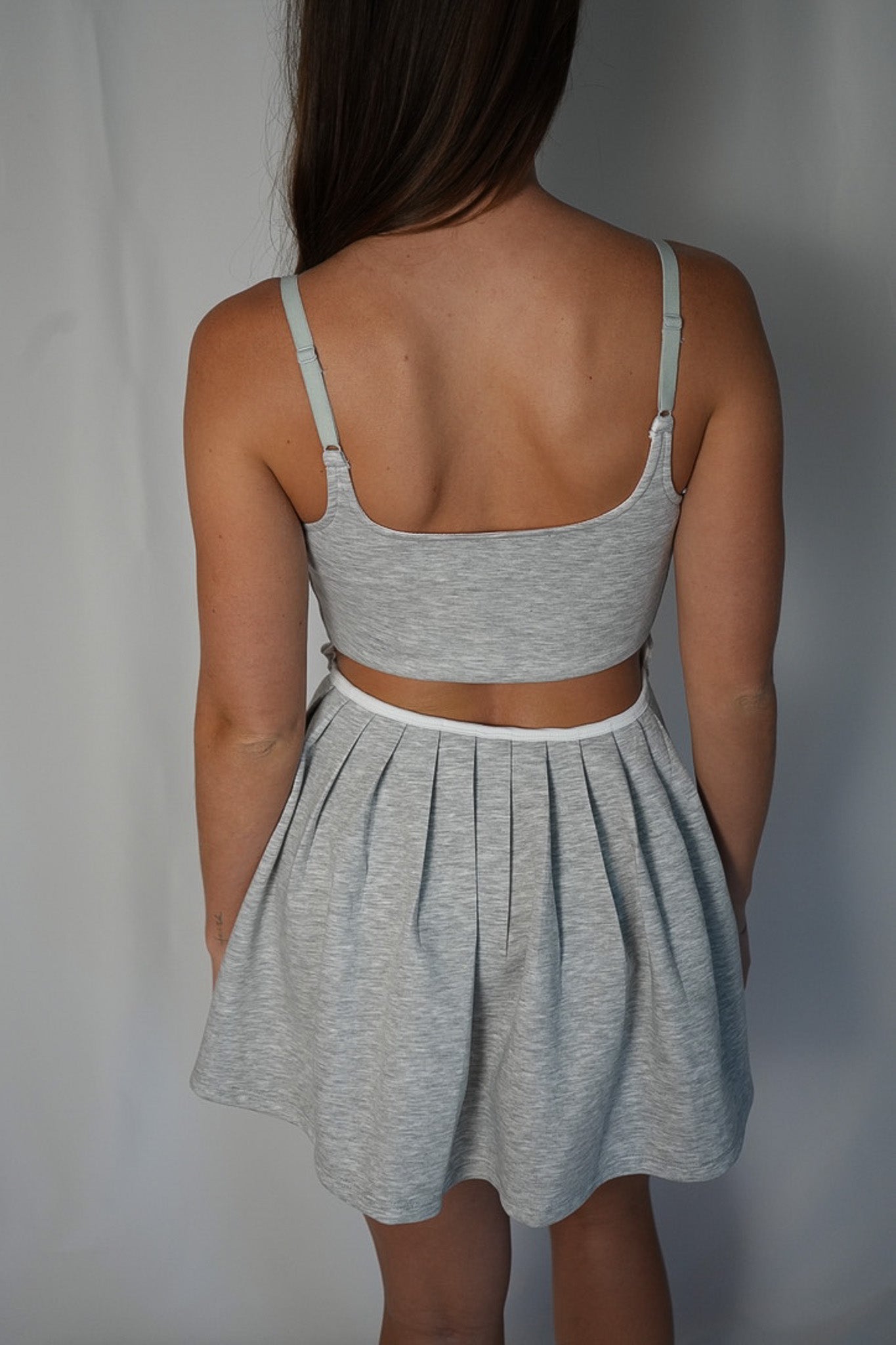 Let's Get Active Dress (Grey)