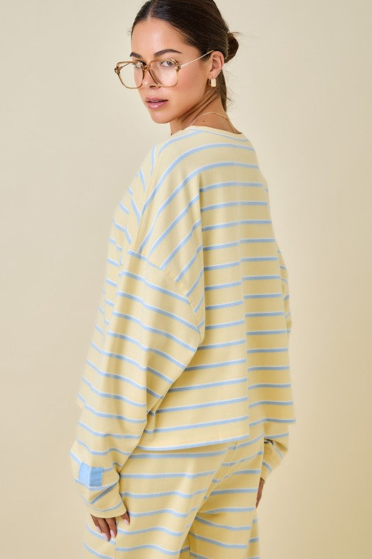 Sunshine Stripe Pullover