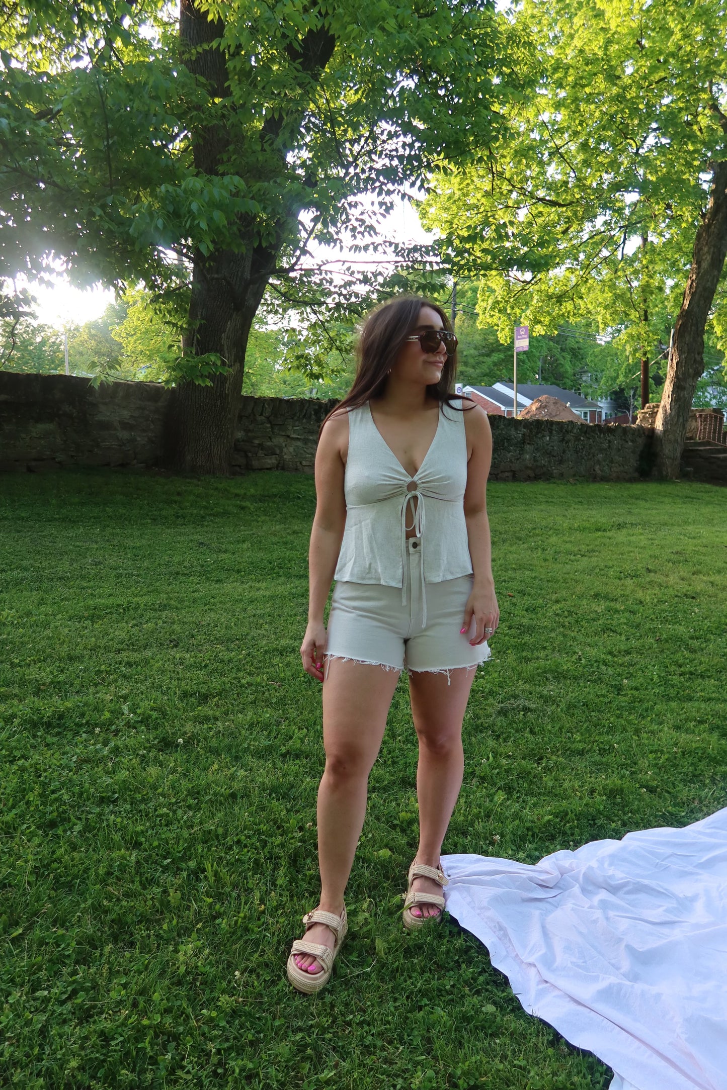 Rollas Jean Shorts (Sand)
