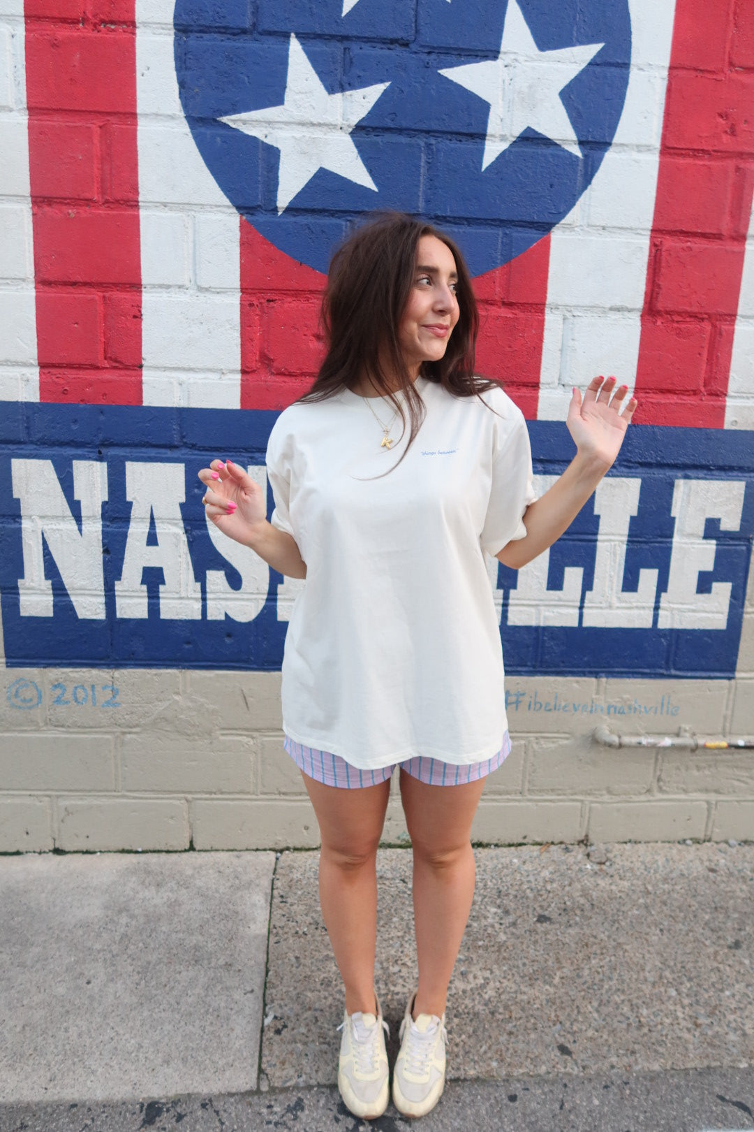 Happy Girl Oversized T-Shirt