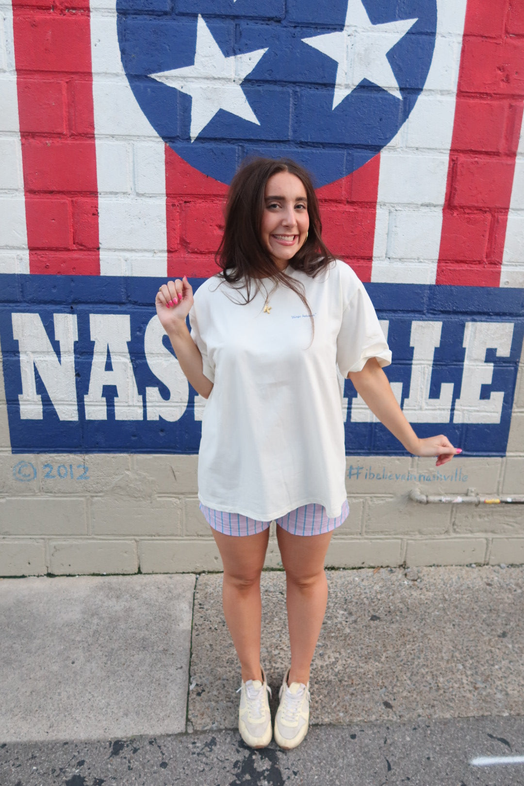 Happy Girl Oversized T-Shirt