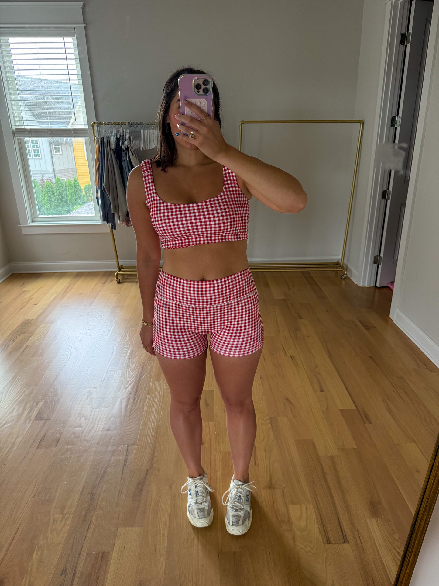 Pilates Princess Biker Shorts (Red)