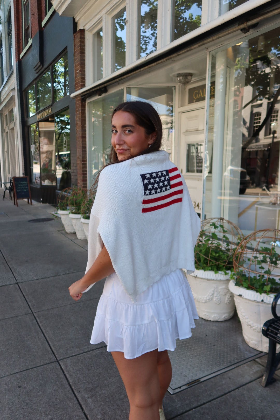 American Girl Sweater (White)