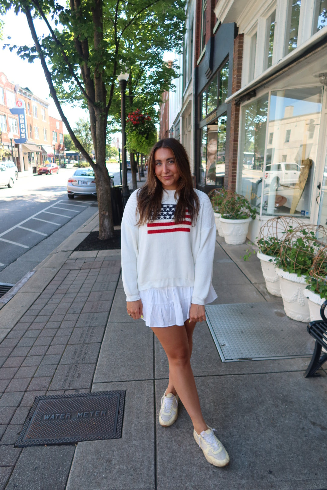 American Girl Sweater (White)