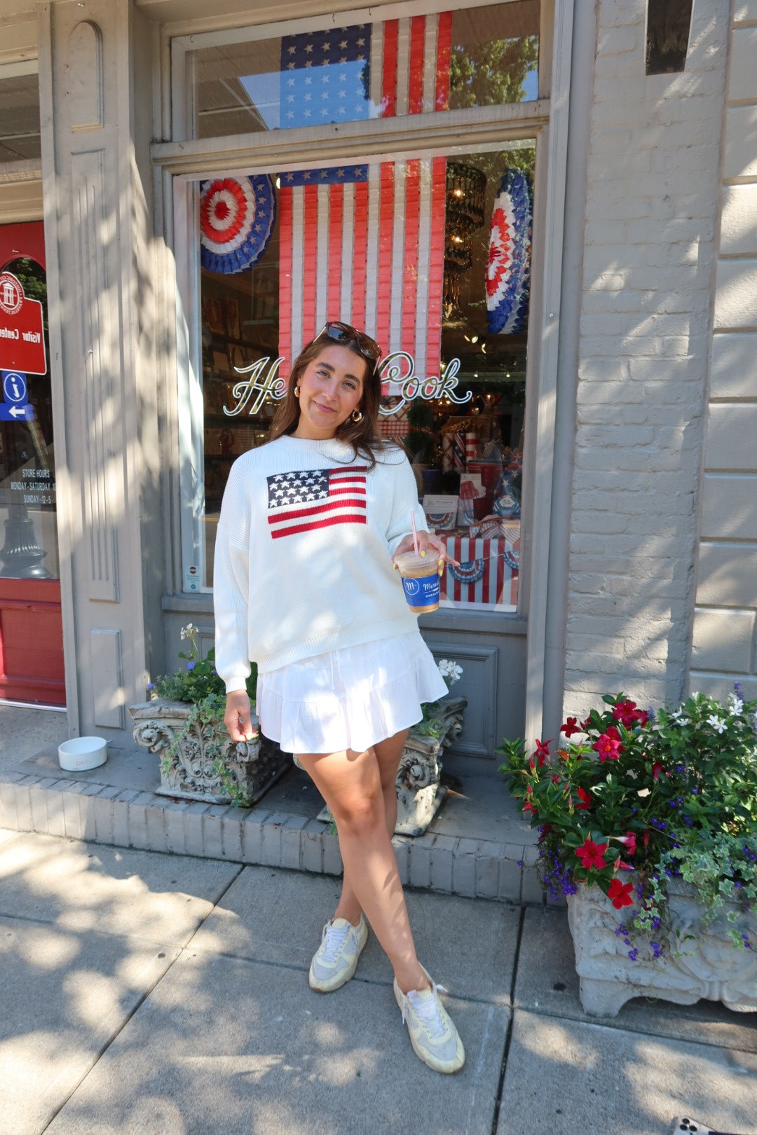 American Girl Sweater (White)