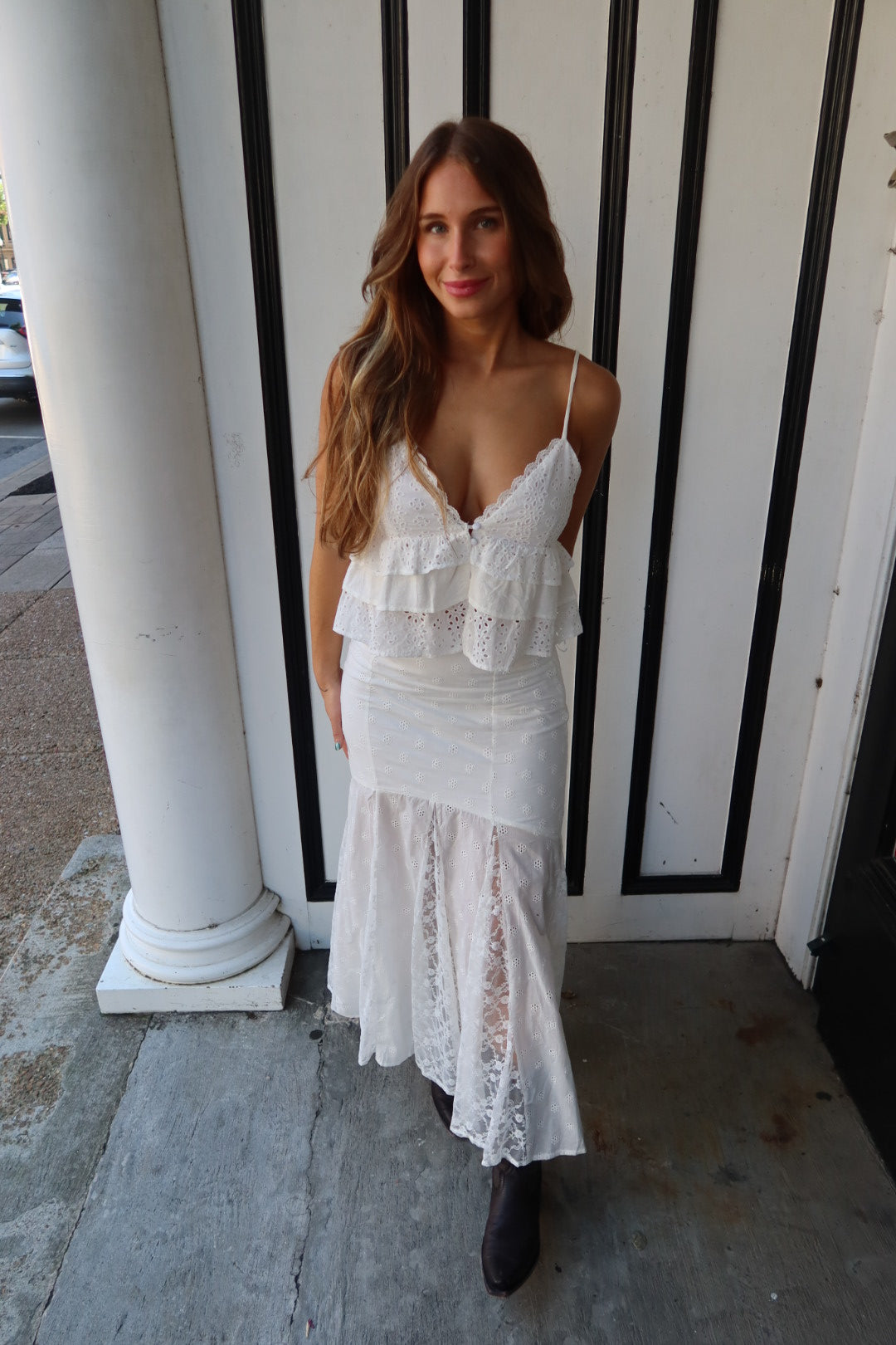Liberty Lace Maxi Skirt