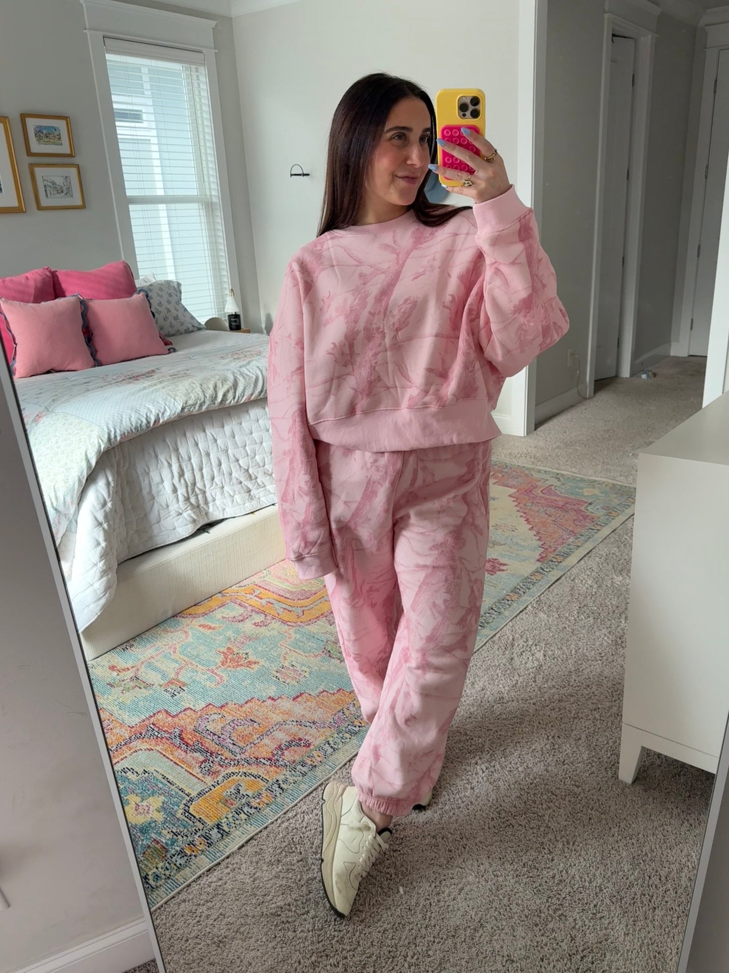 Camo Cutie Crewneck (Pink)