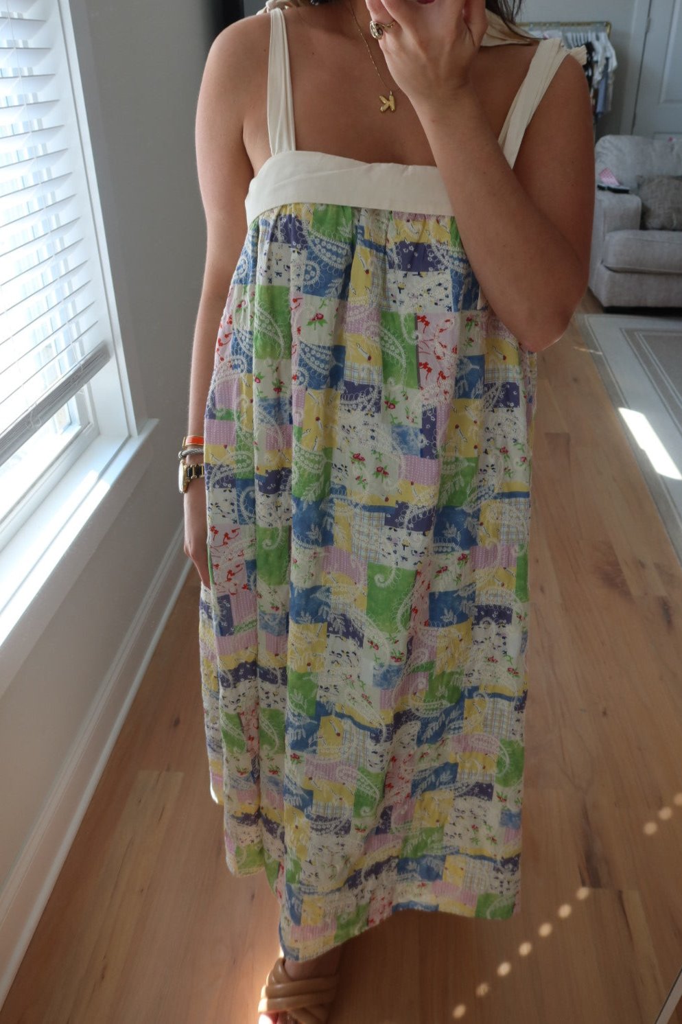 Quilted Dream Midi Dress
