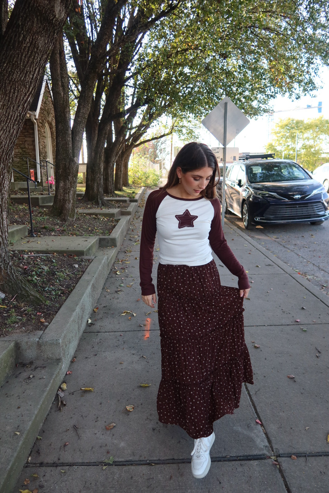 She's An Autumn Maxi Skirt