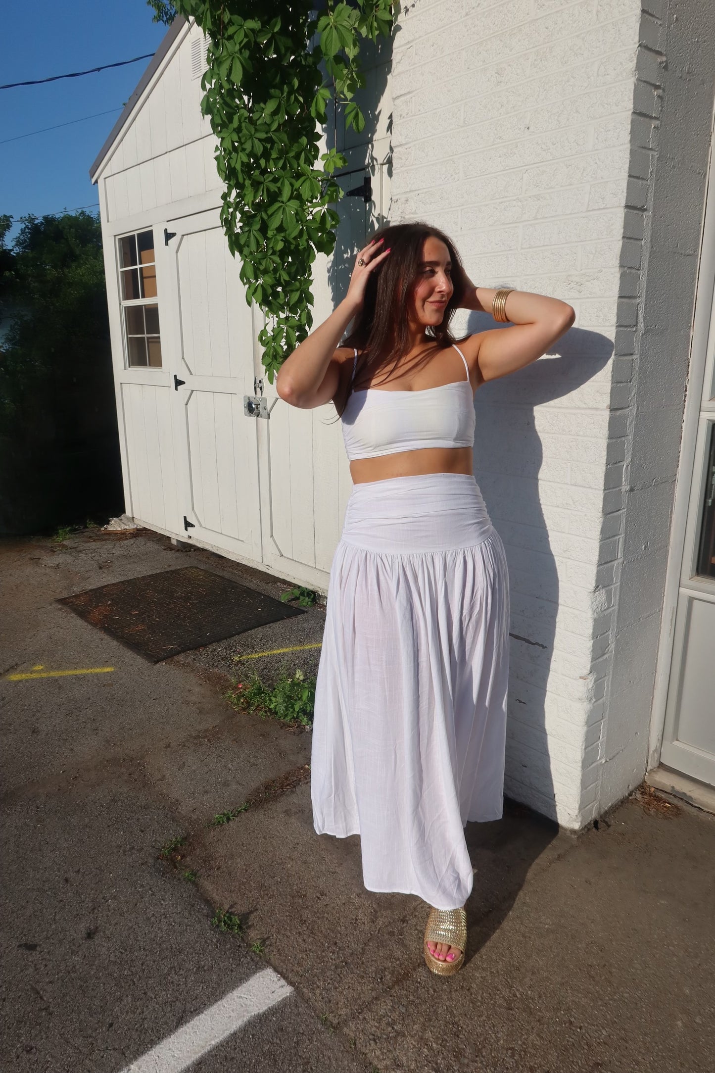 Meet Me In Mykonos Skirt