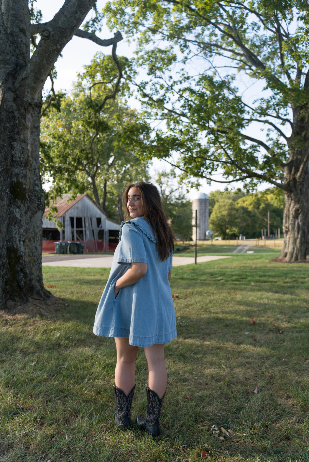 Blue Jean Baby Dress