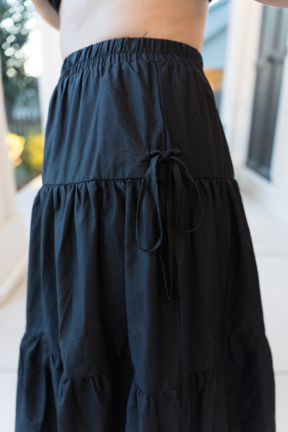 Tied Up Maxi Skirt