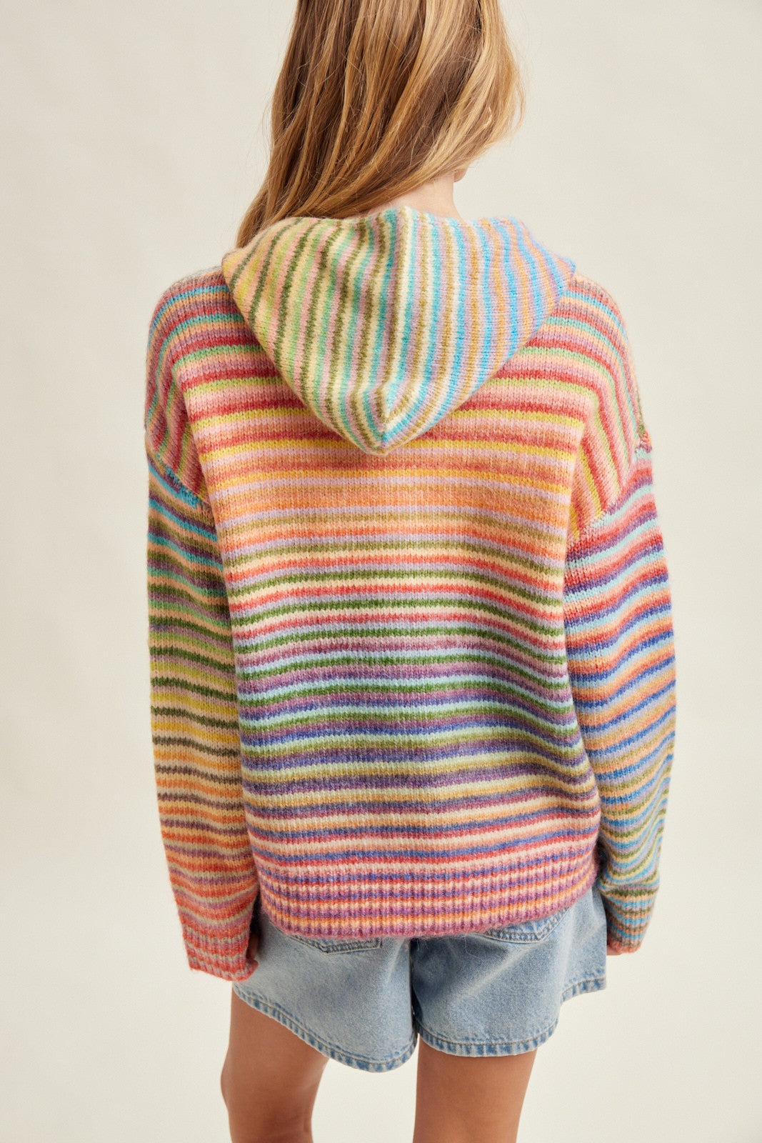 Sunset Social Hoodie (Rainbow)