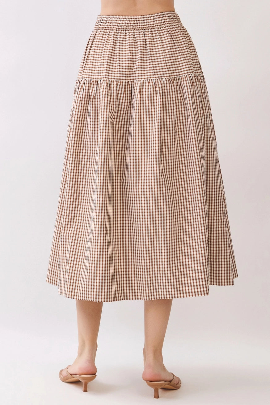 Apple Picking Maxi Skirt
