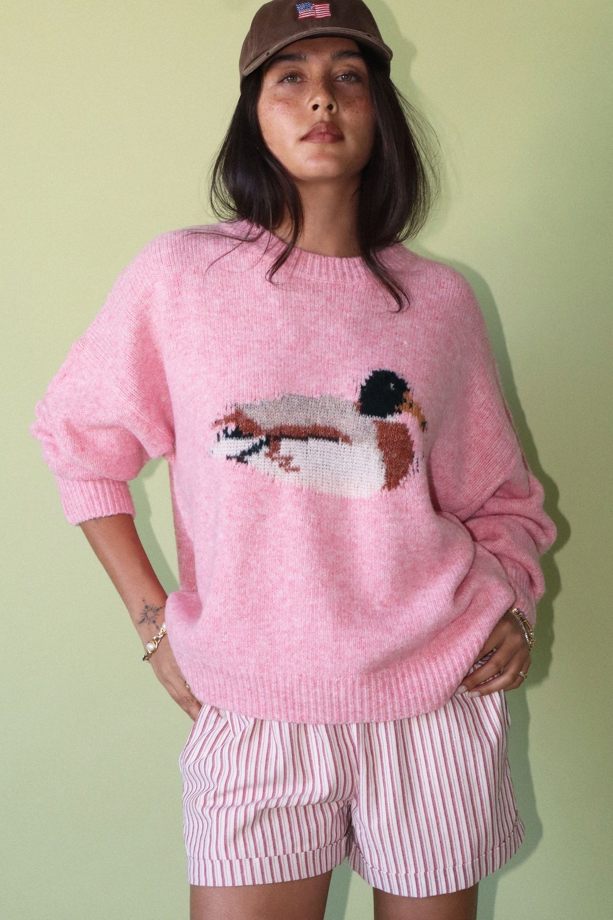 Harvest Hunt Sweater (Pink)