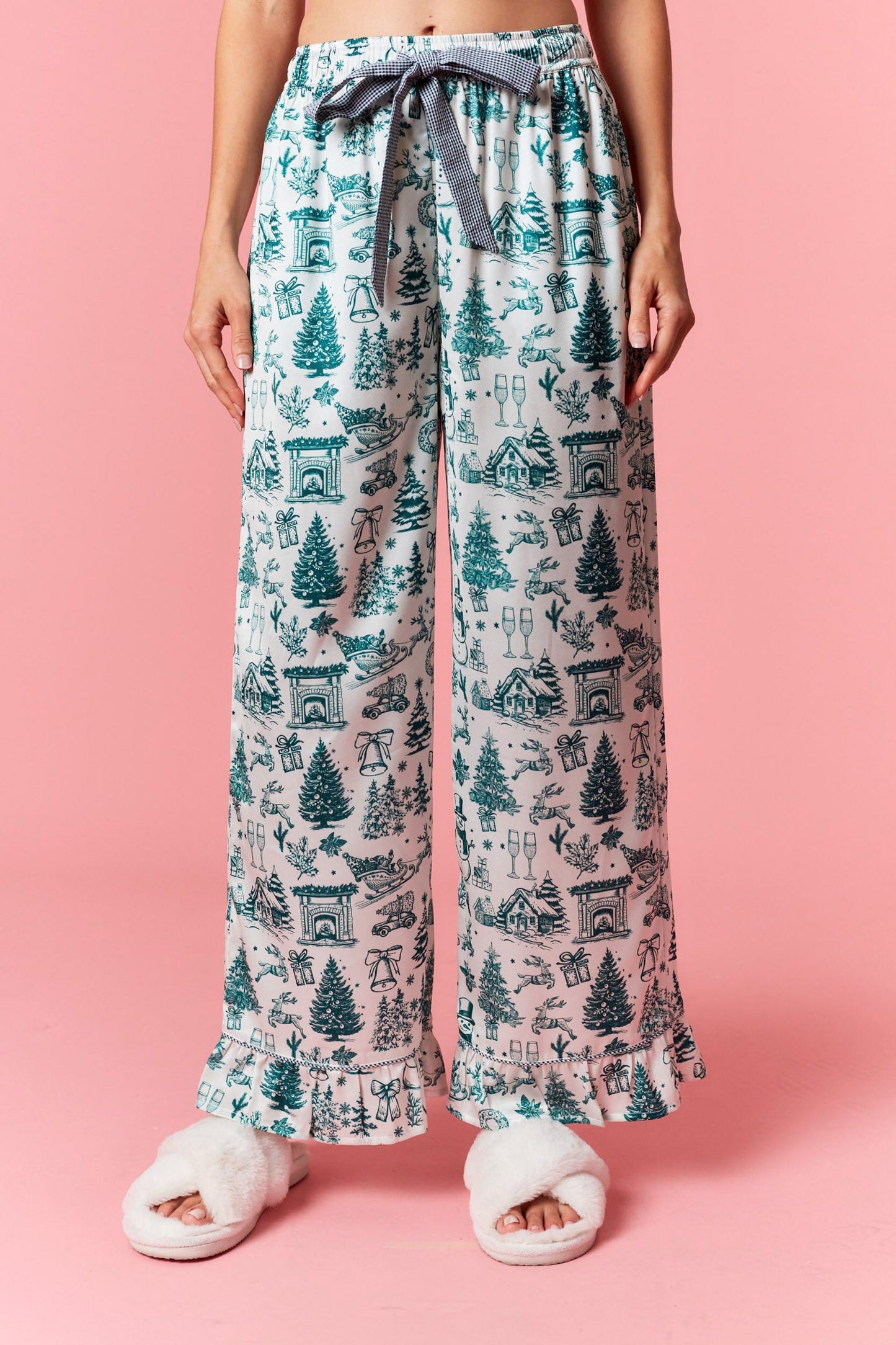 Twas A Toile Christmas PJs