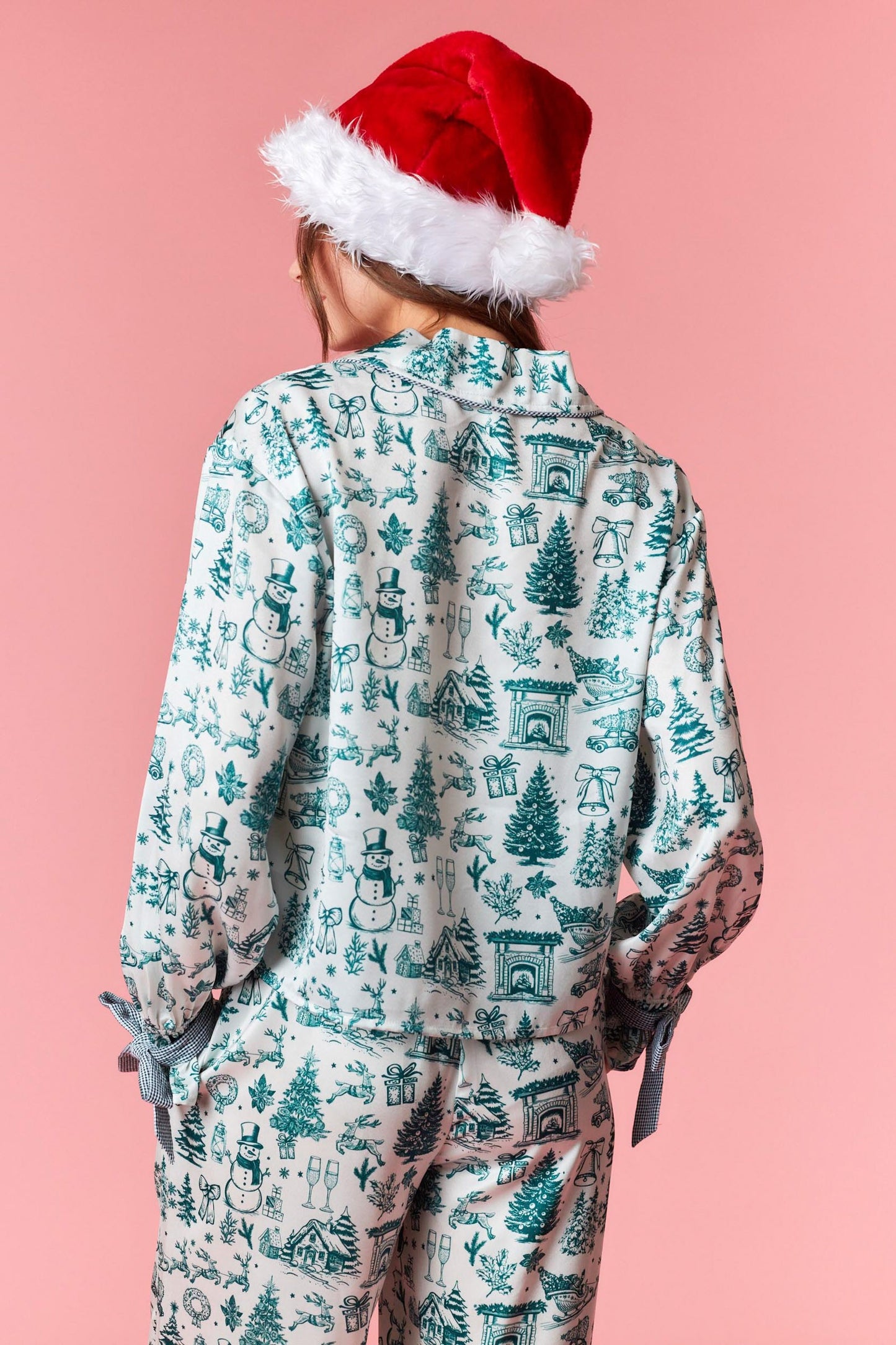 Twas A Toile Christmas PJs