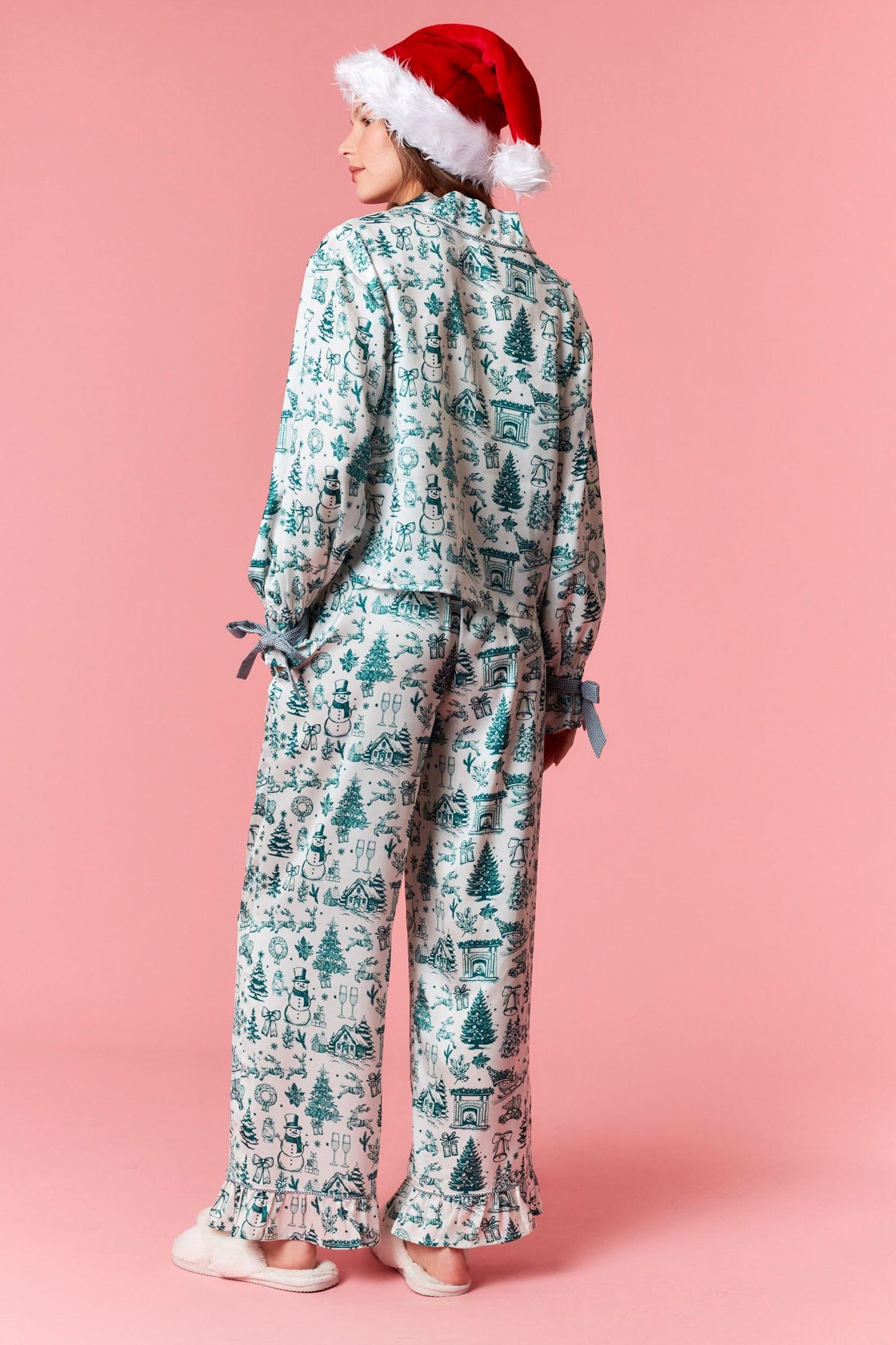 Twas A Toile Christmas PJs