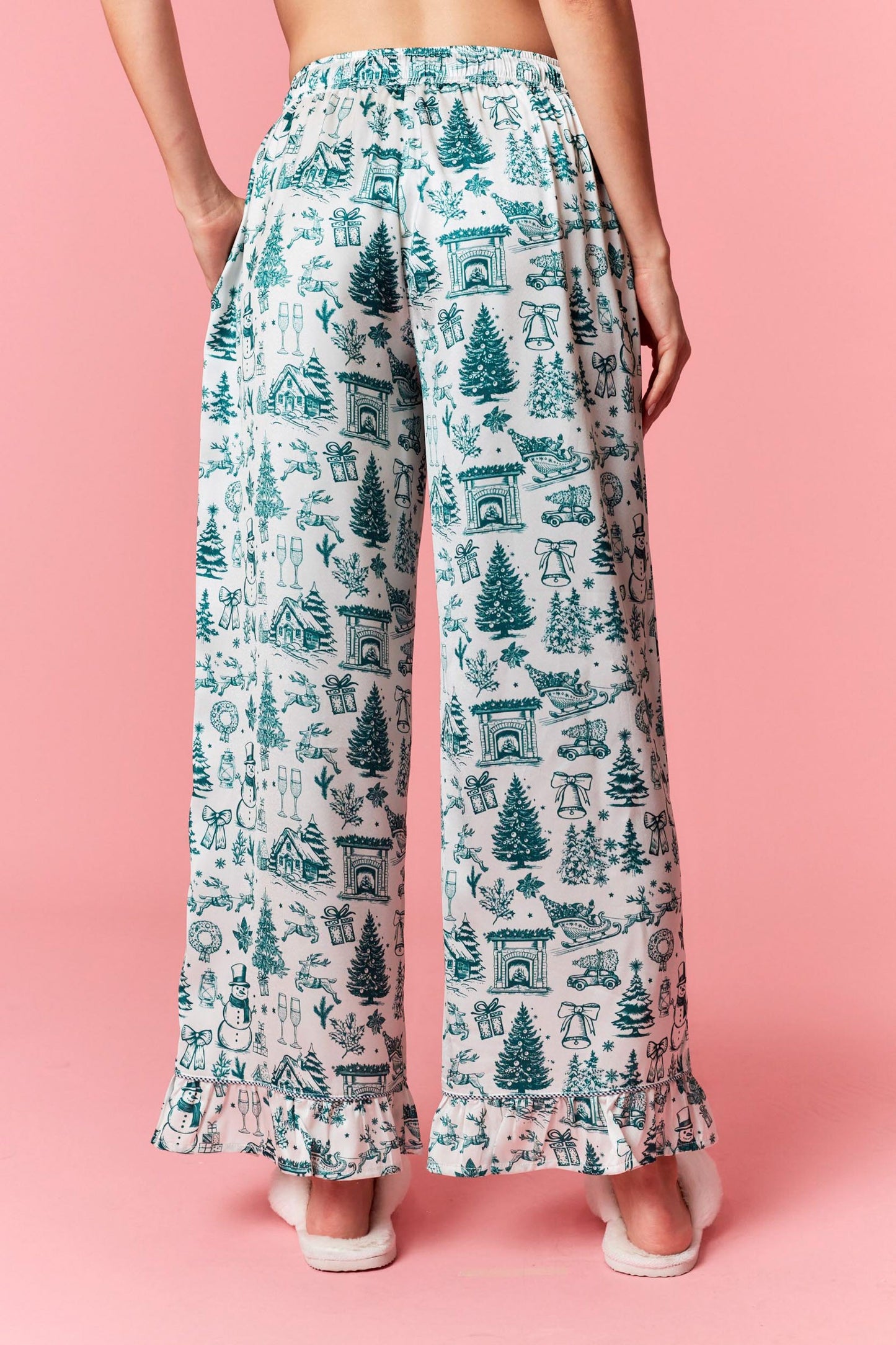 Twas A Toile Christmas PJs