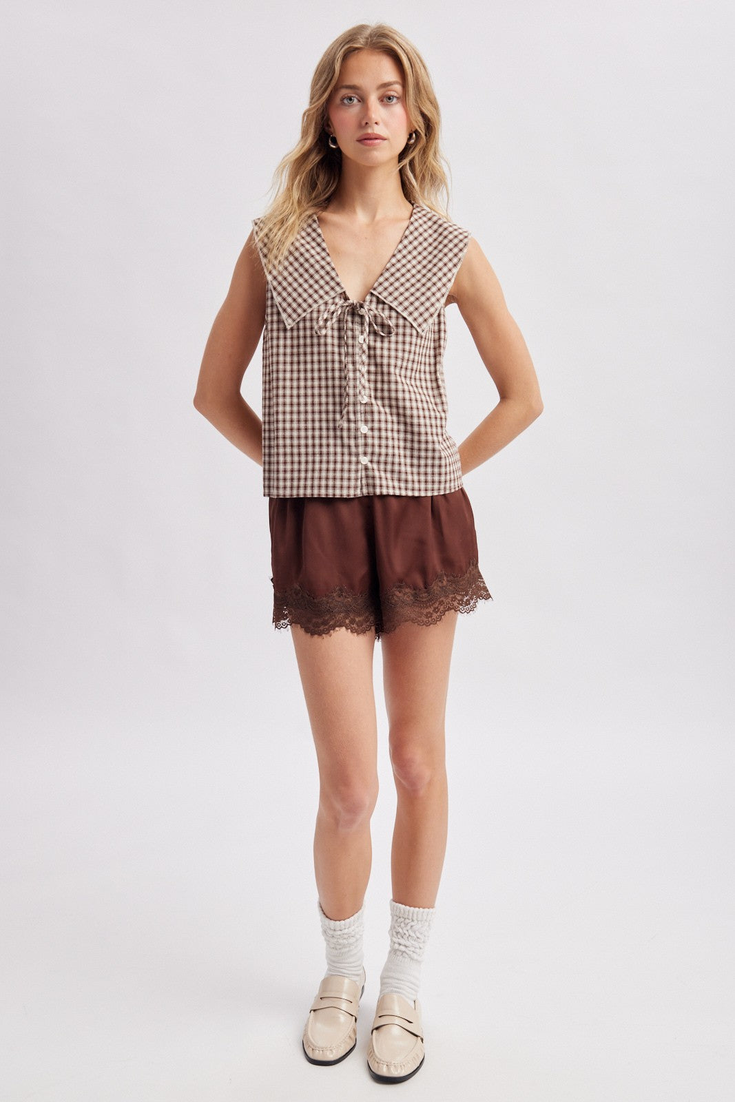 Pretty Little Things Shorts (Brown)