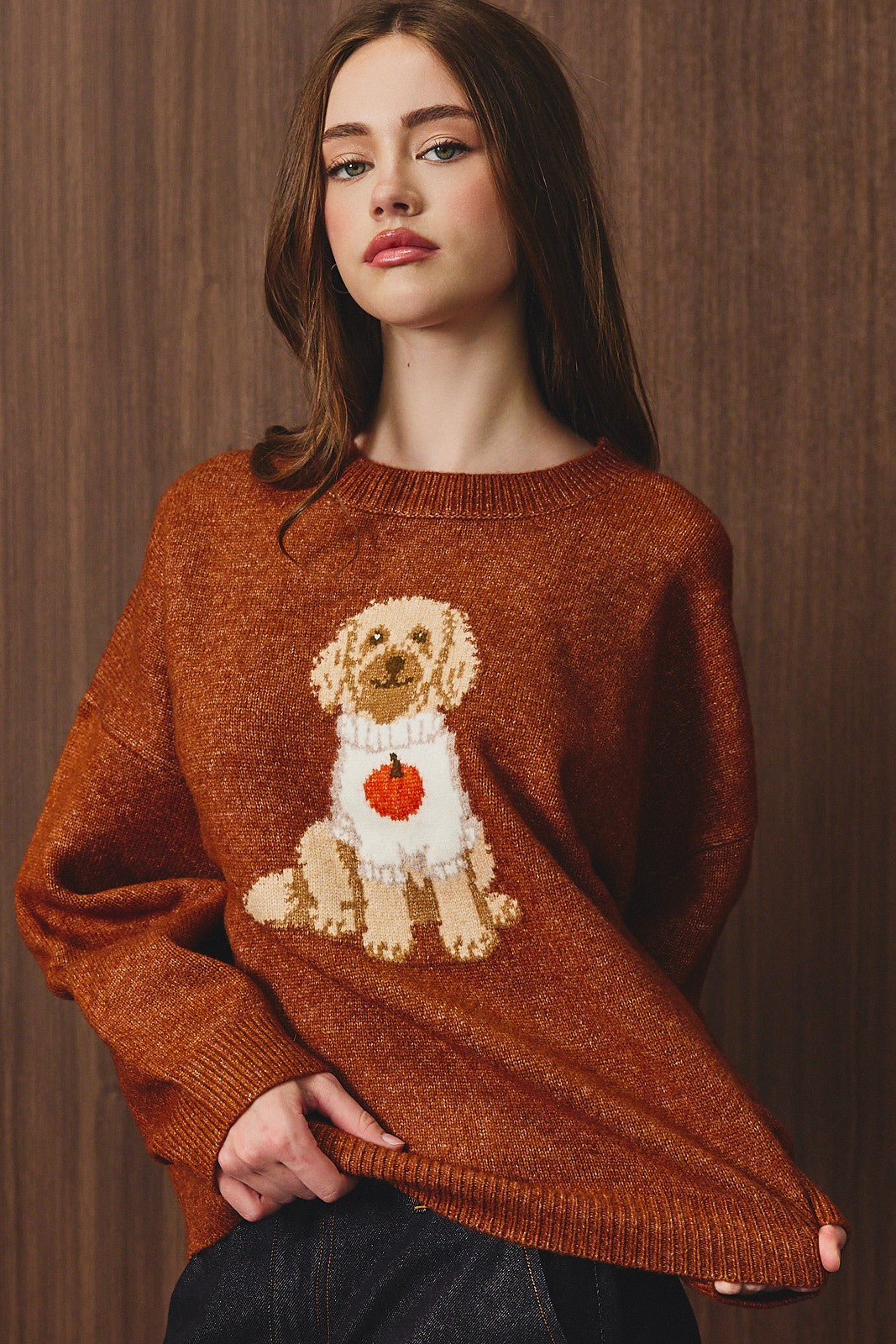 Harvest Hound Sweater