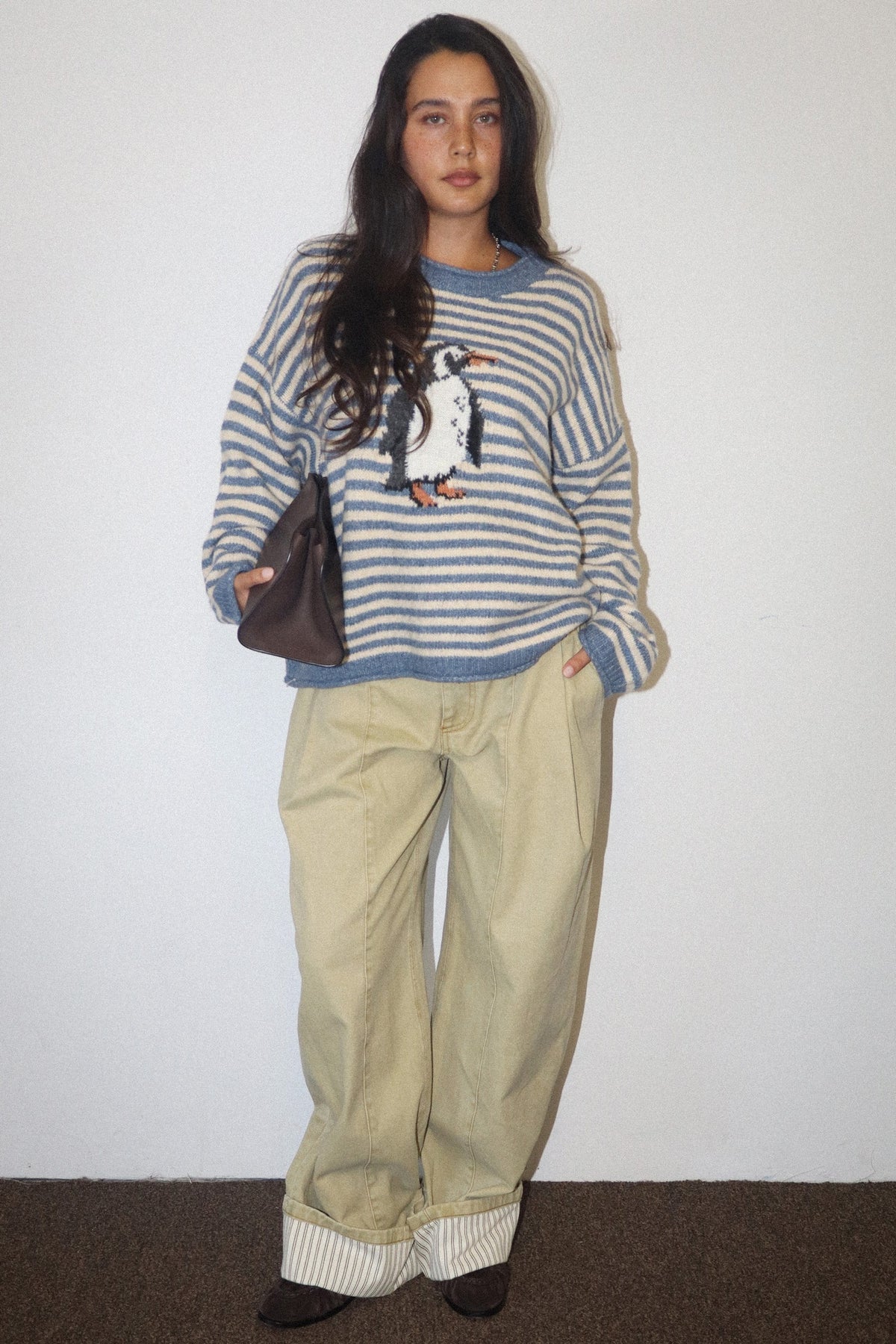 Waddle Club Sweater (Blue)