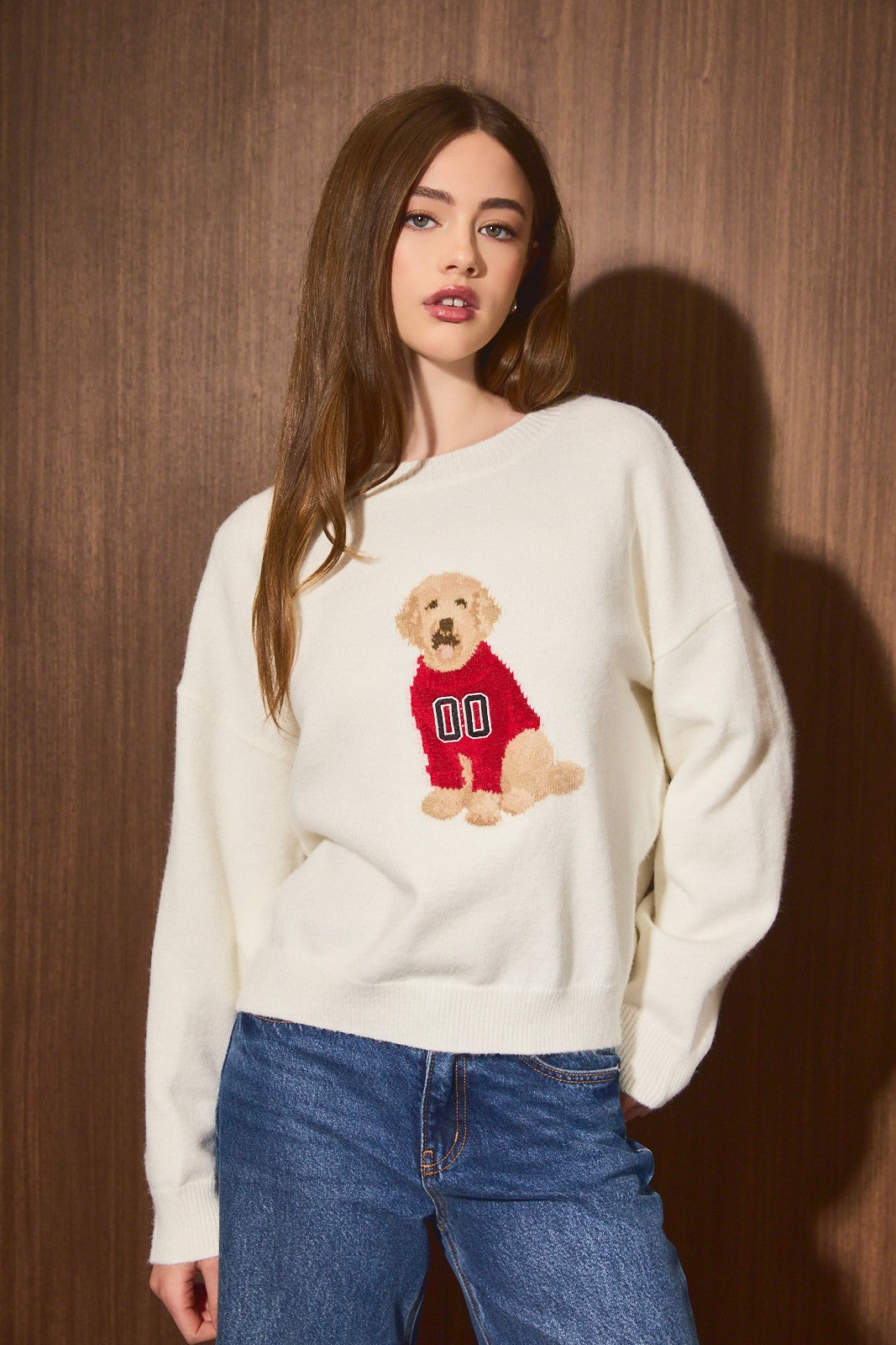 MVP Pup Sweater (Red)