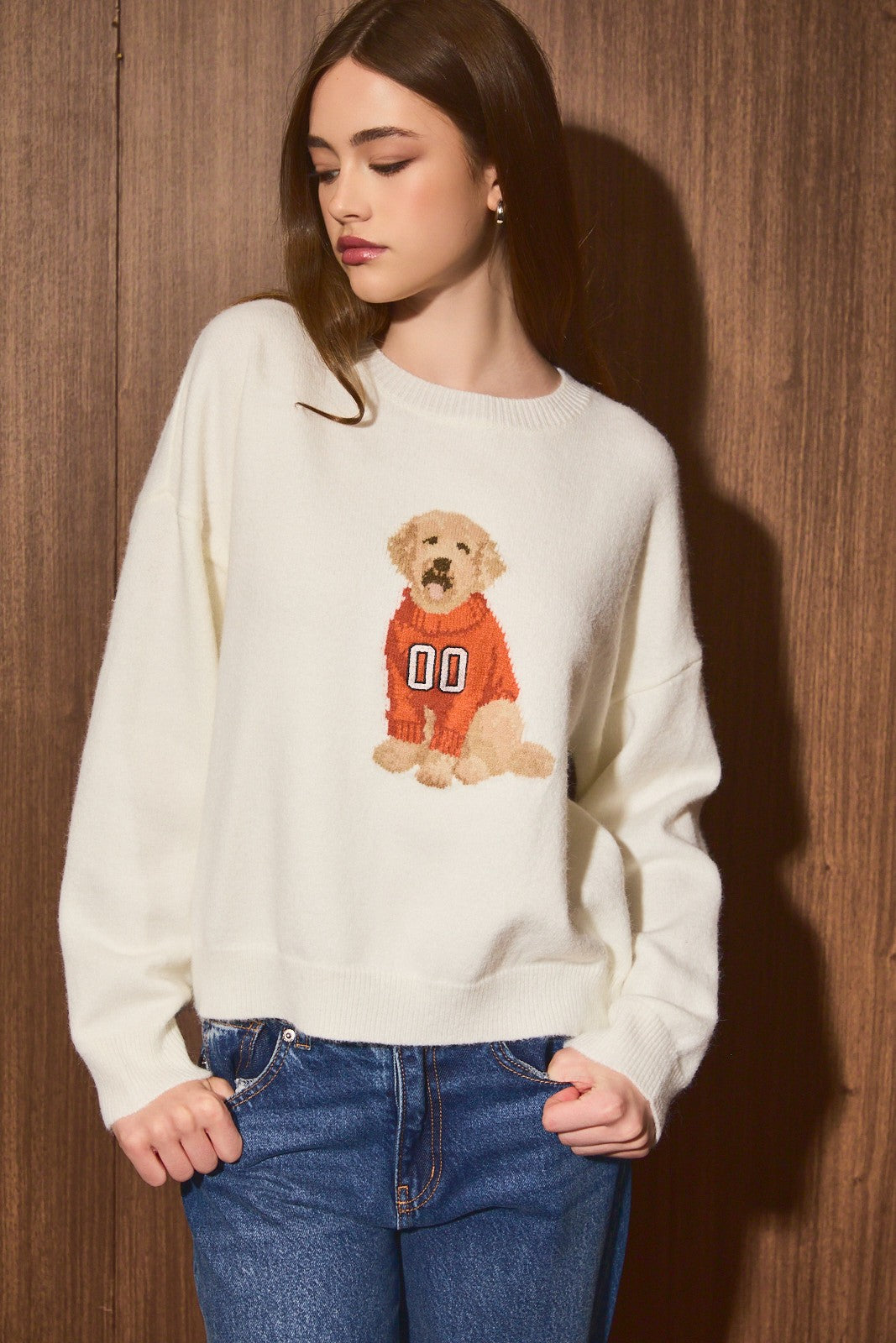 MVP Pup Sweater (Orange)