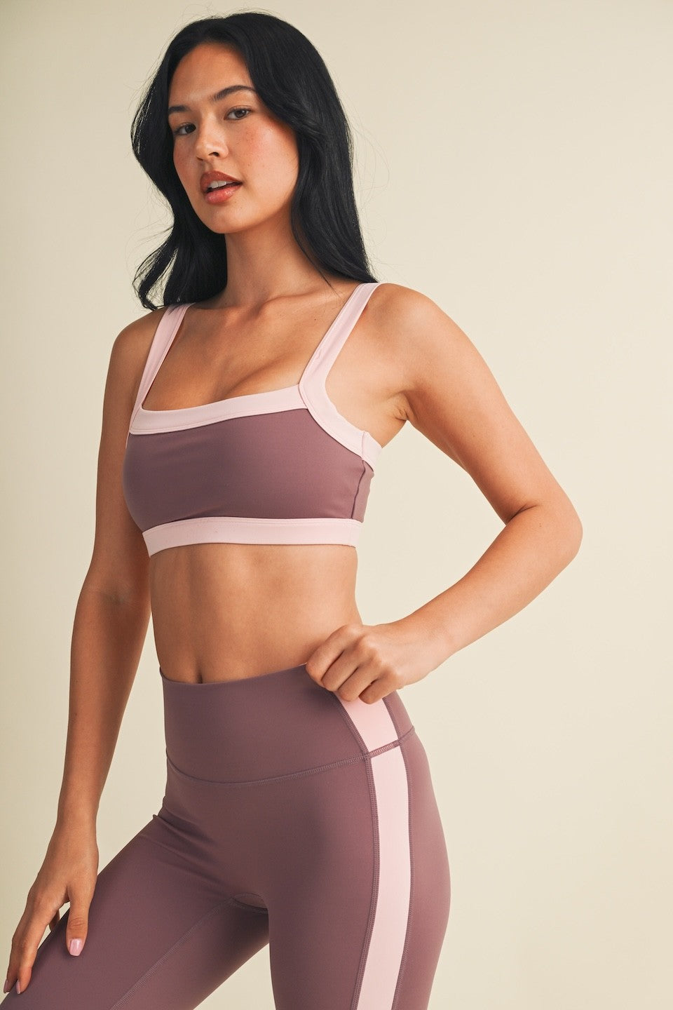 Wellness Club Sports Bra (Mauve)