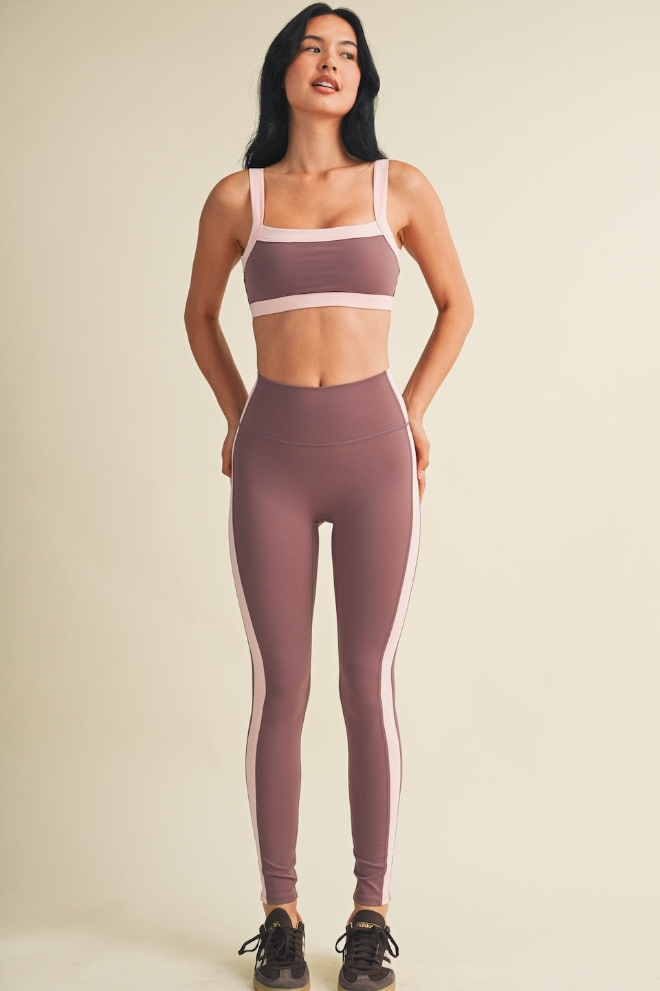 Wellness Club Sports Bra (Mauve)