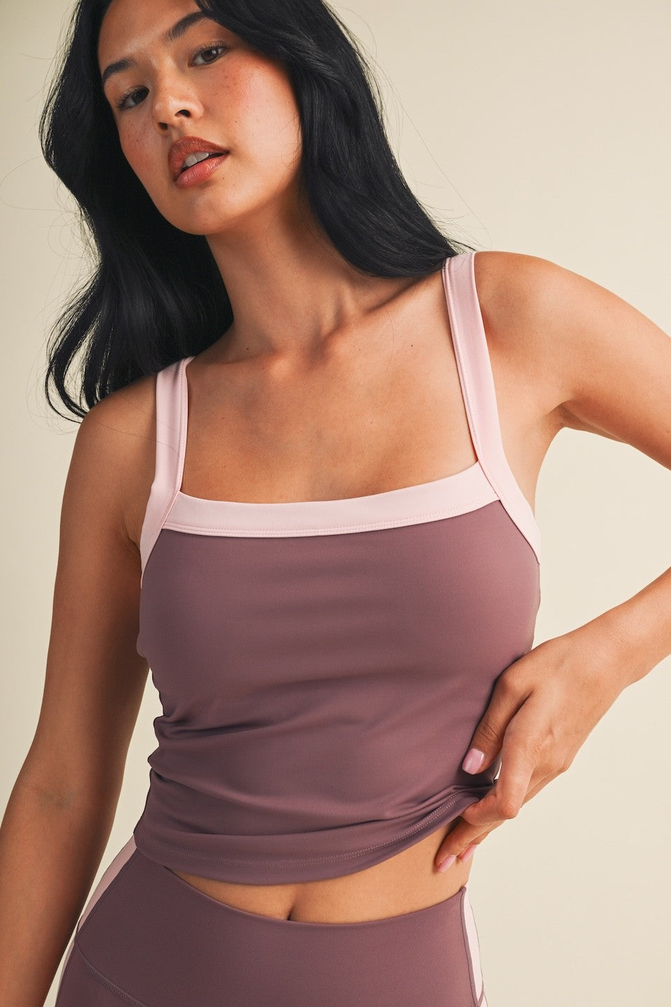 Wellness Club Tank (Mauve)