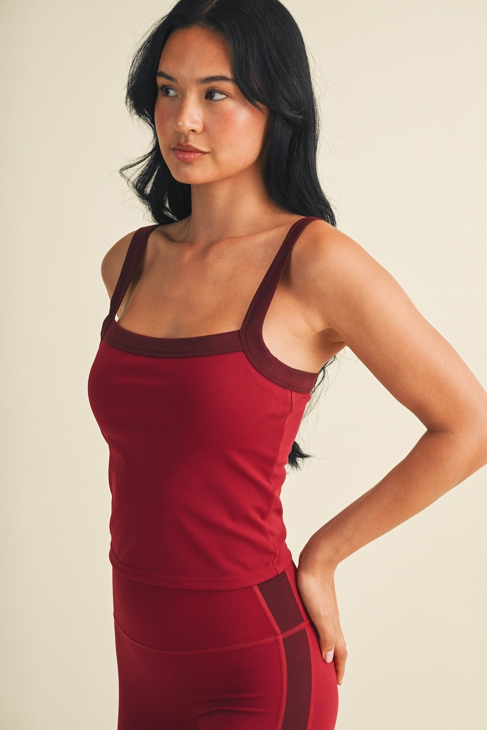 Wellness Club Tank (Cherry)