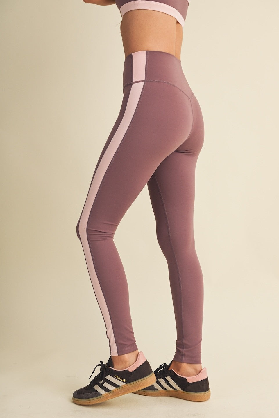 Wellness Club Leggings (Mauve)