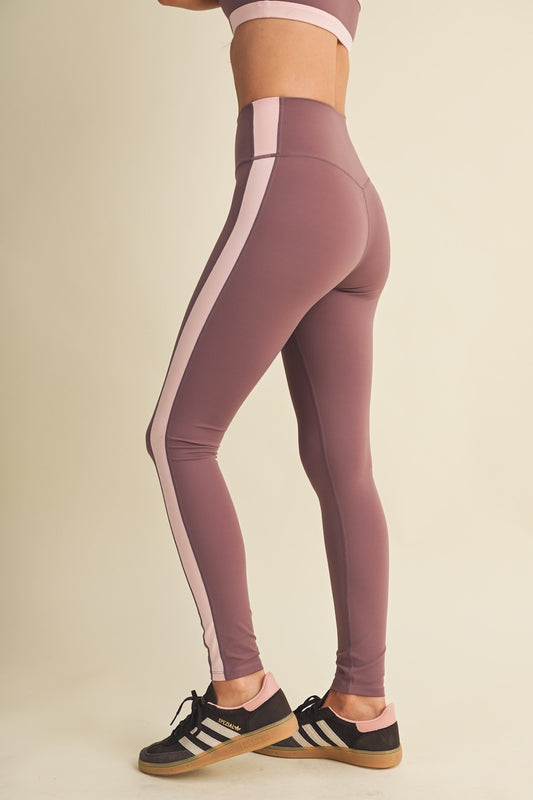 Wellness Club Leggings (Mauve)