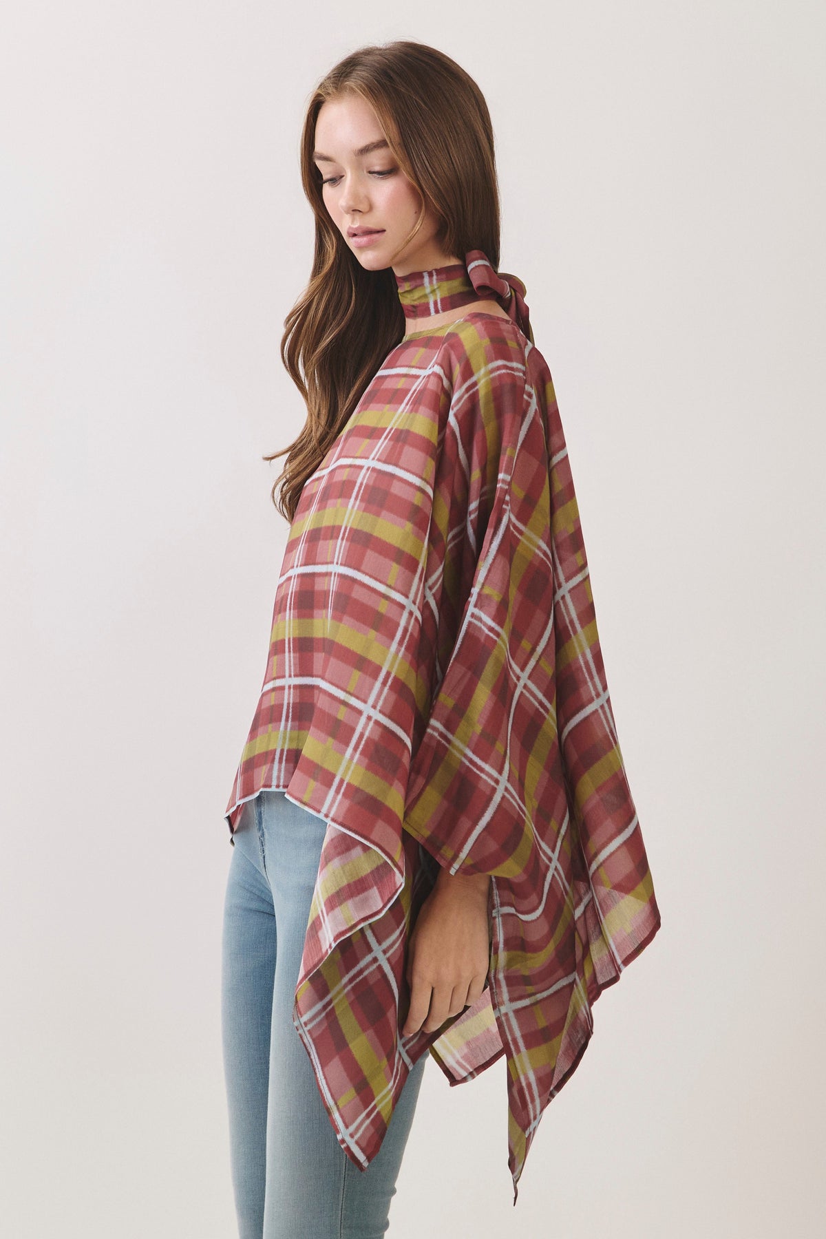 Maple Lane Poncho Top