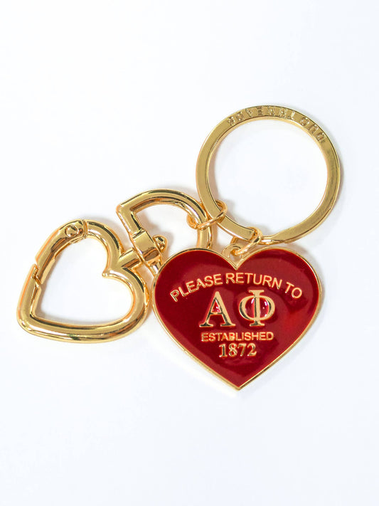 ALPHA PHI Key Ring