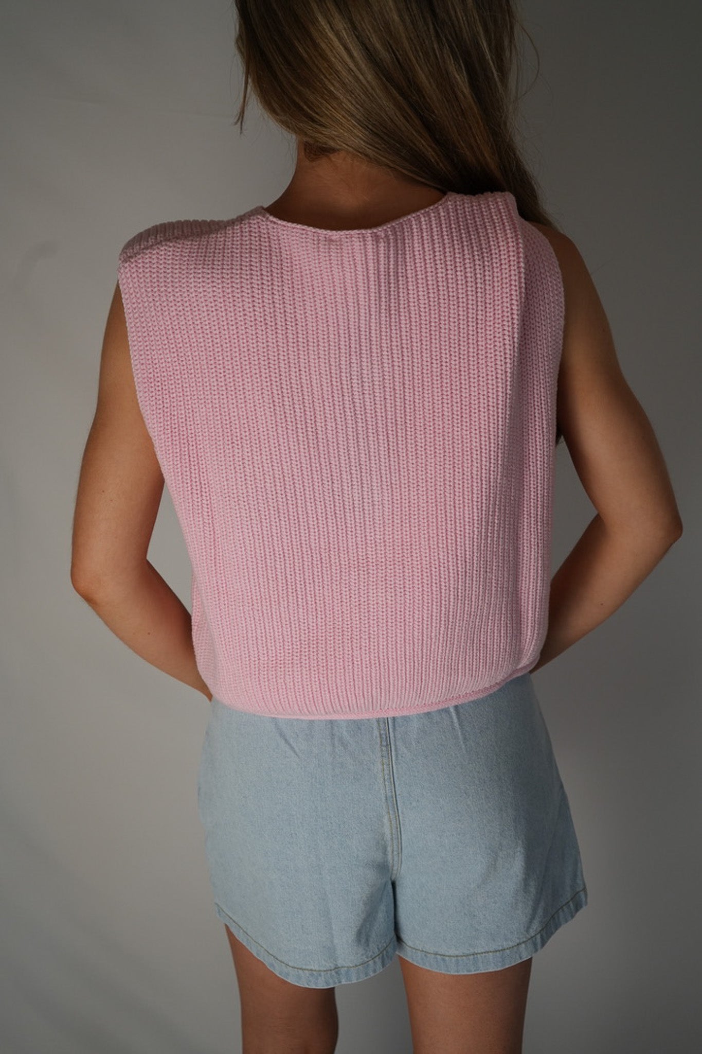 Meadow Mornings Vest (Pink)
