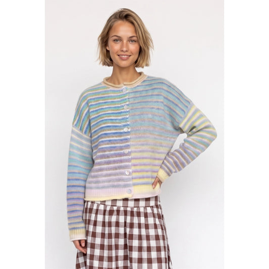 Lucky Day Cardigan (Lime Mix)