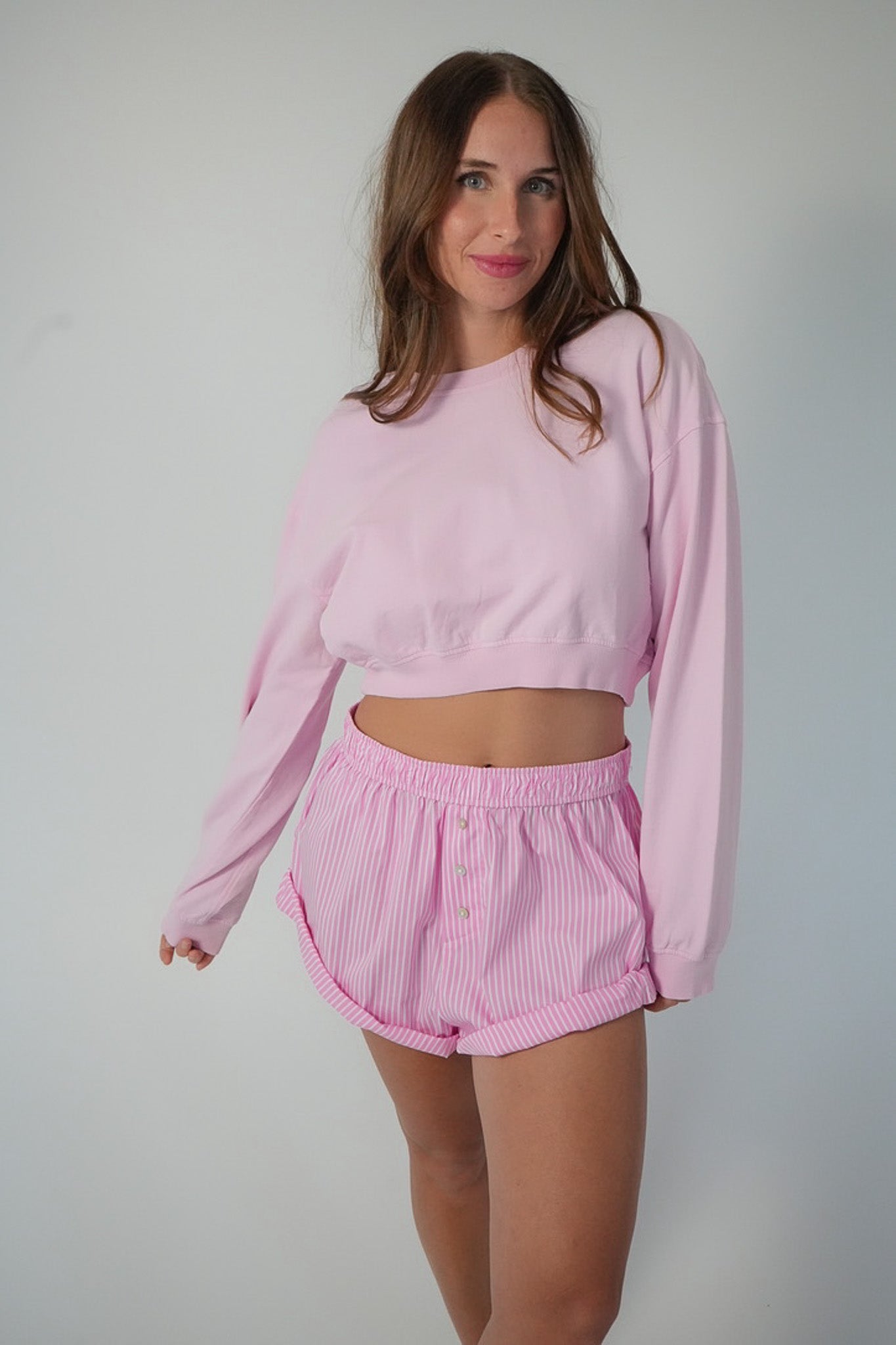 Play the Field Pullover (Pink)