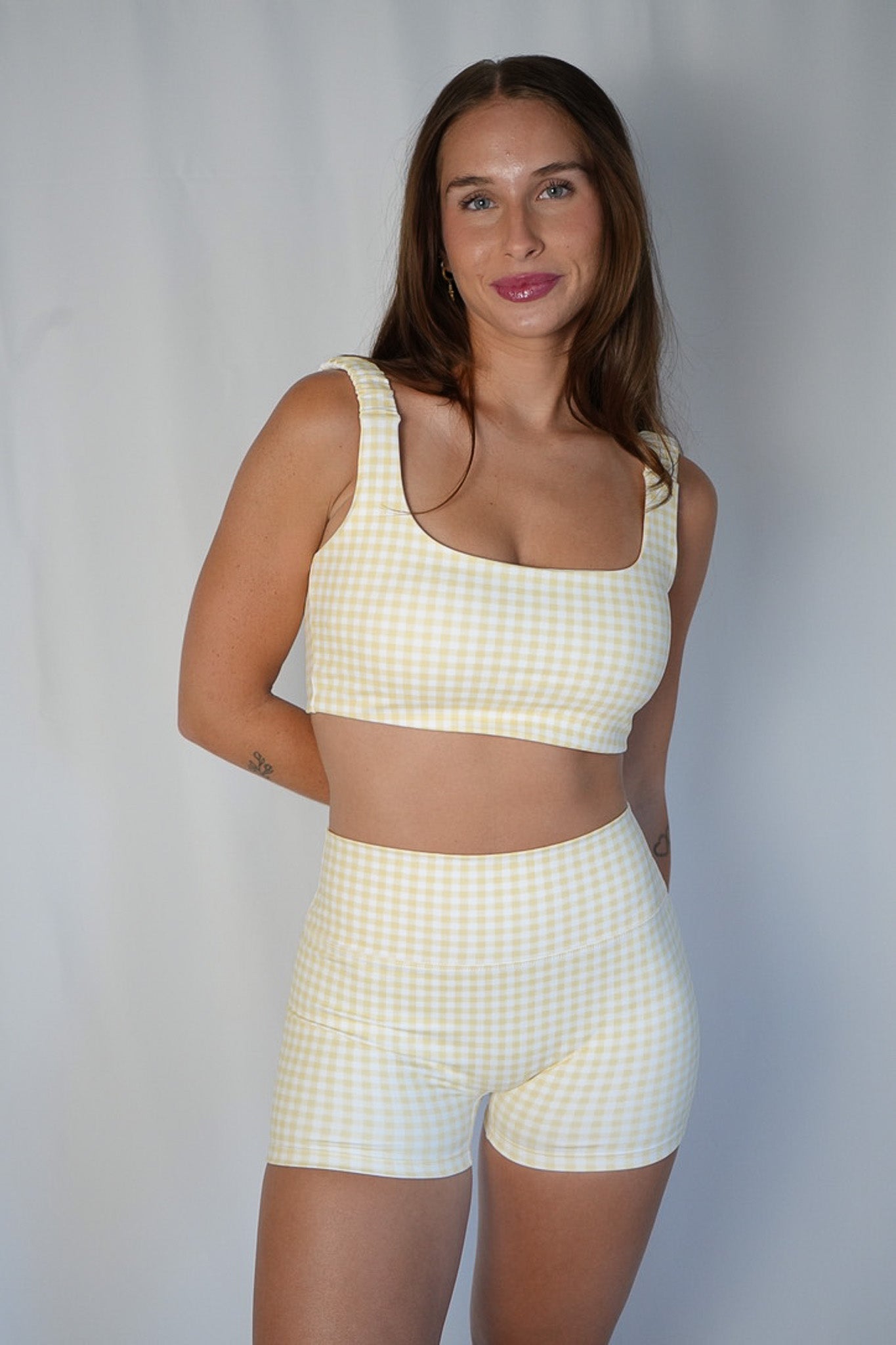 Pilates Princess Sports Bra (Yellow)